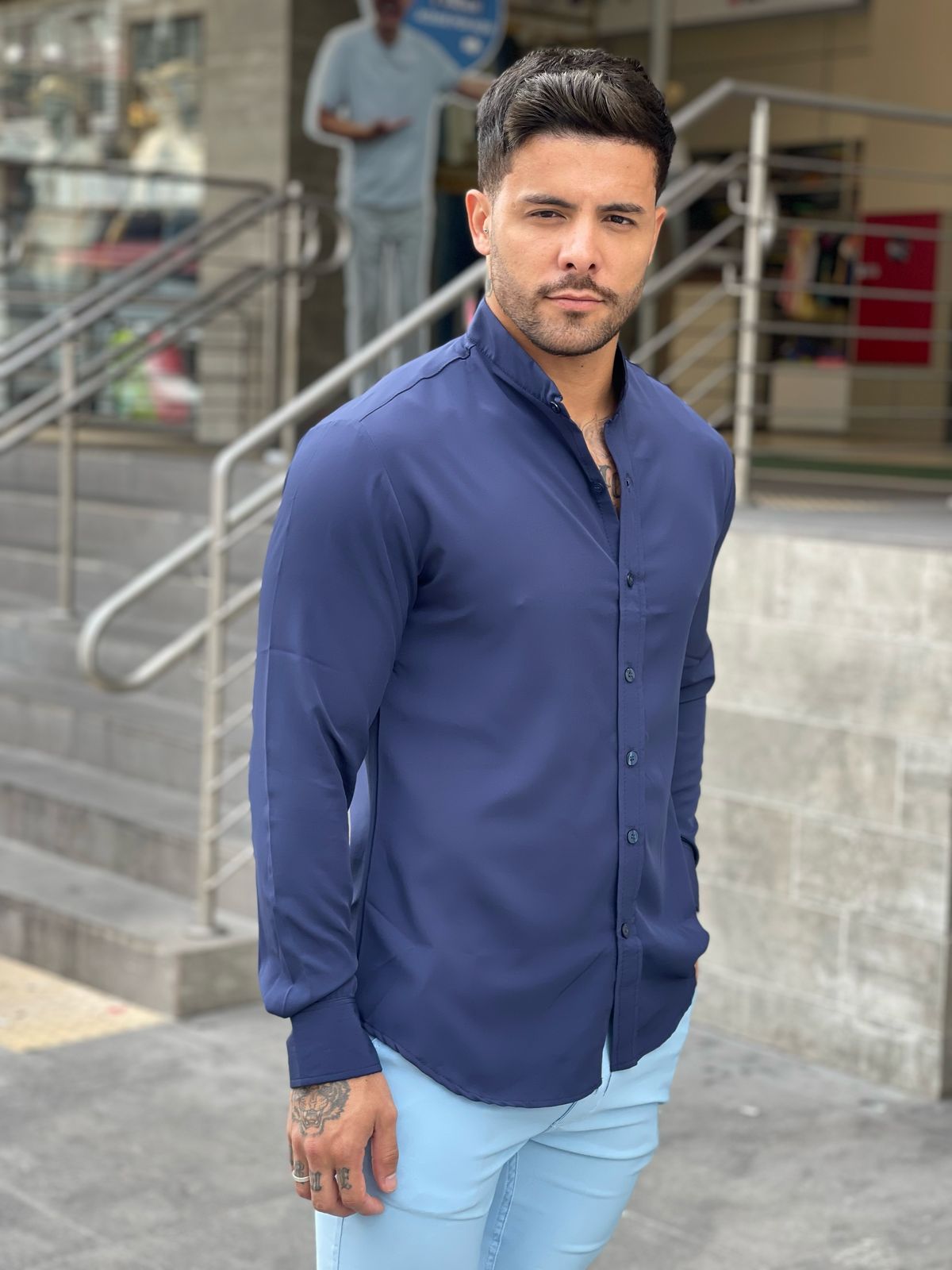 Camisa em viscose