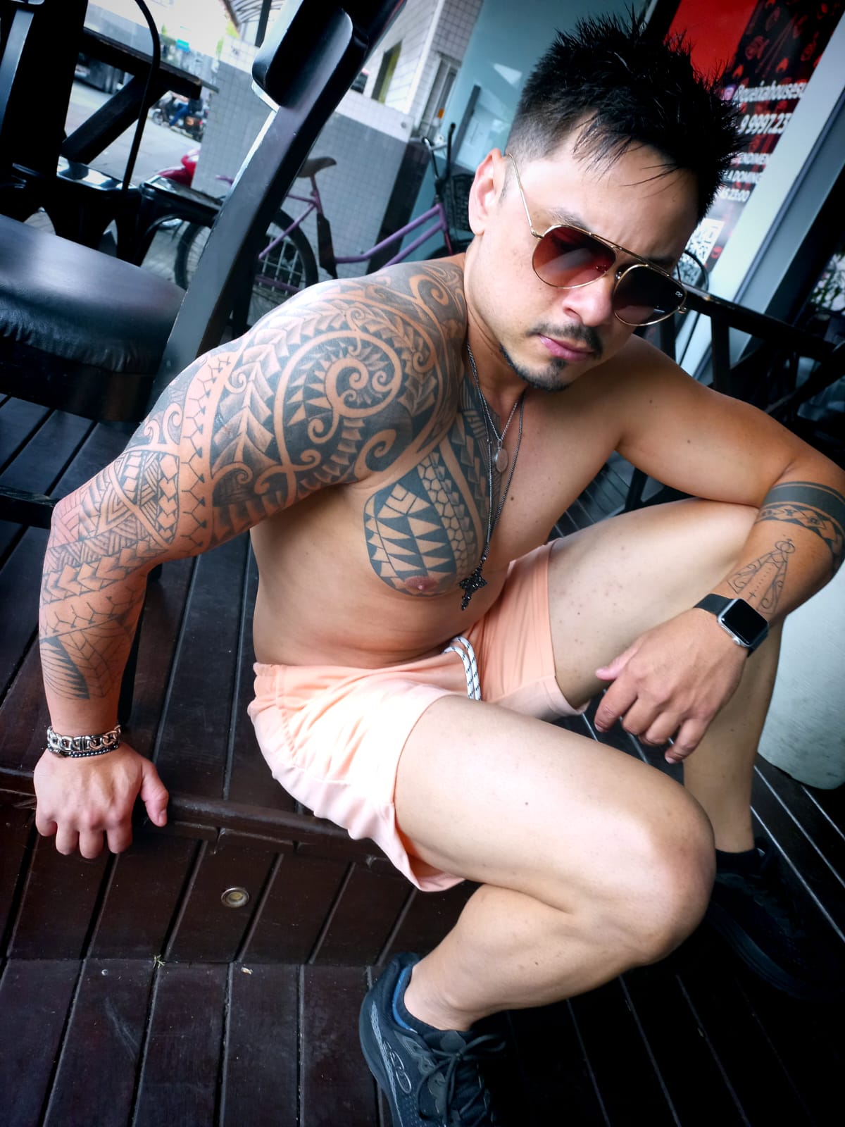 Shorts de moletinho