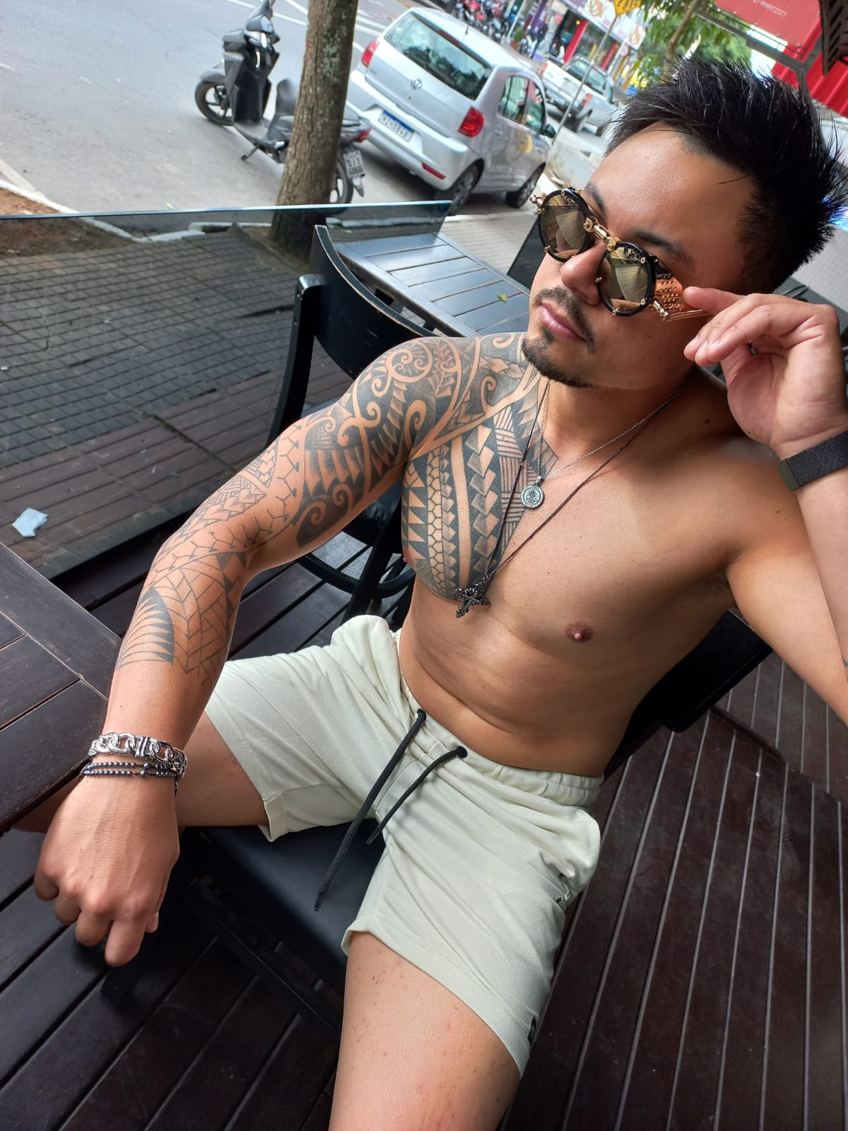 Shorts de moletinho